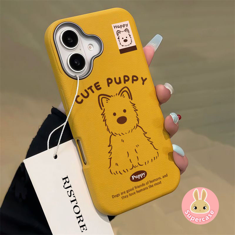 น่ารักลูกสุนัขสุนัขเคสโทรศัพท์สําหรับ OPPO A3X A3 4G 5G A3 Pro A58 A38 A78 A18 A76 A36 A96 4G 5G A1 Pro A57 A77 4G การ์ตูนนุ่มเรียบง่ายหนังกันกระแทก Westland Terrier
