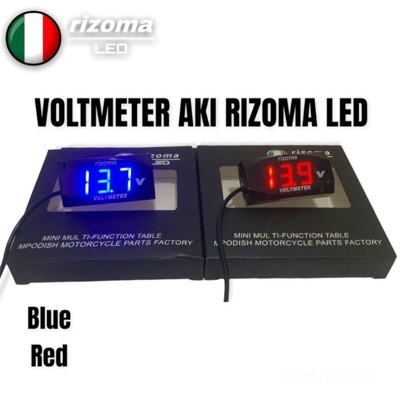 VOLT METER AKI LED RIZOMA VOLT METER RIZOMA -VENOM