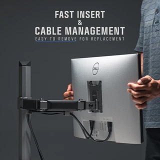 ERGONOZ Monitor Arm แขนจับจอ ขาตั้งจอคอมพิวเตอร์ รุ่น EGN-FMAV2-S / D สำหรับจอ 17-32"