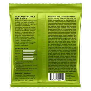 Ernie Ball Slinky Nickel Wound Electric Guitar Strings สายกีต้าร์ไฟฟ้า เบอร์ 09-42 ,10-46