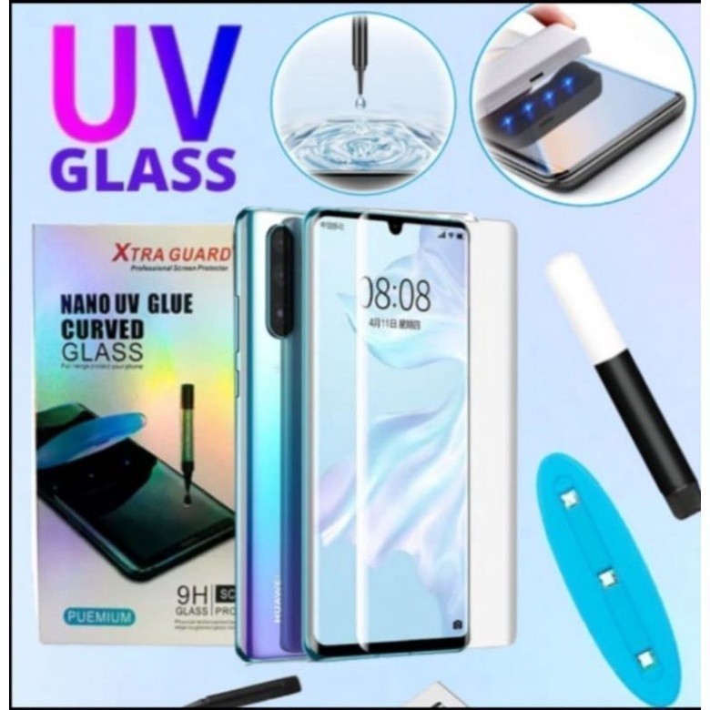 PREMIUM กระจกนิรภัย Curved UV Liquid กาวเต็มโค้ง VIVO V25 PRO ใหม่