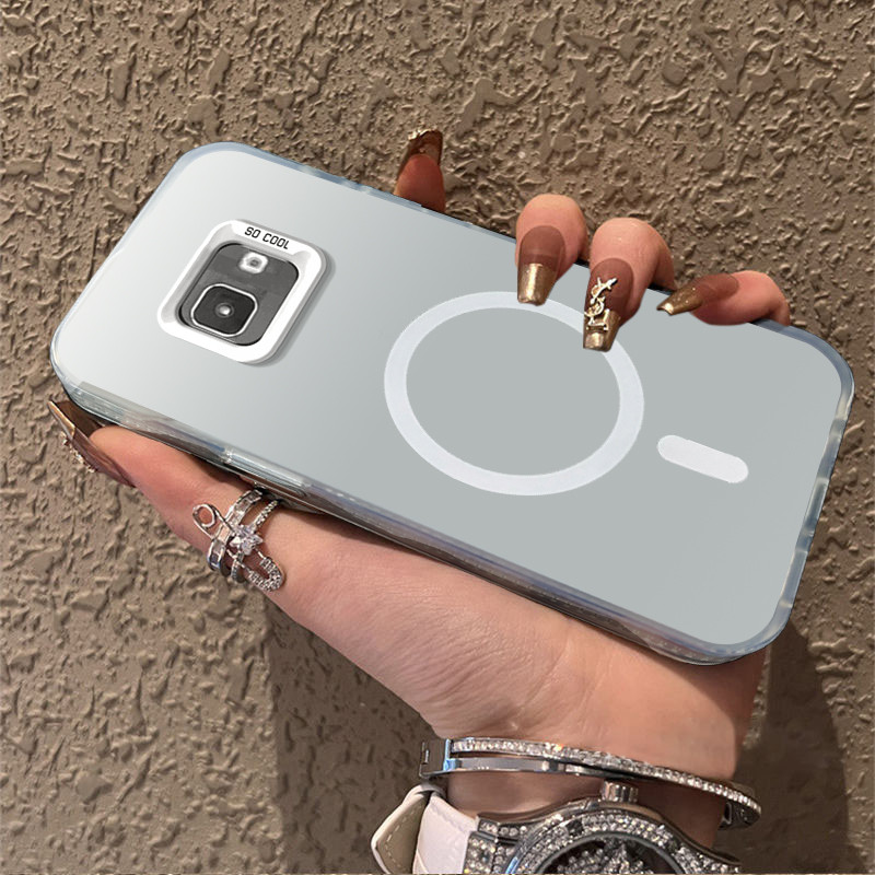 ปลอก samsung j7 prime samsung j7 pro เคสโทรศัพท์เคสโทรศัพท์ TPU เคสแข็งกันกระแทกดีไซน์ใหม่ความงามไร้สายแม่เหล็ก CYBSWX01 - รูปที่ 5