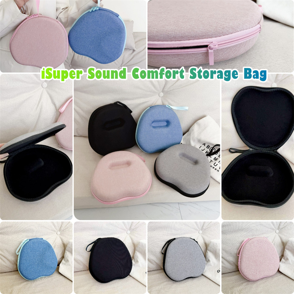 อนาคตดาวสําหรับ iSuper Sound Comfort หูฟังกรณีแฟชั่นสีชุดหูฟัง Earpads กระเป๋าเก็บปลอกกล่อง
