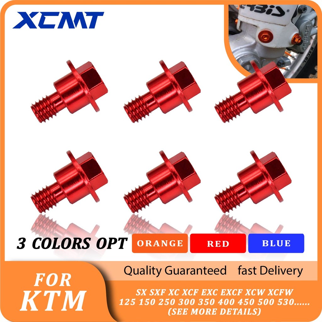 M6*12 ด้านหน้าส้อม Guard Bolt สกรูสําหรับ KTM SX F XC F EXC F XCW XCFW 125-530 00-22 TC FC TE FE FEI