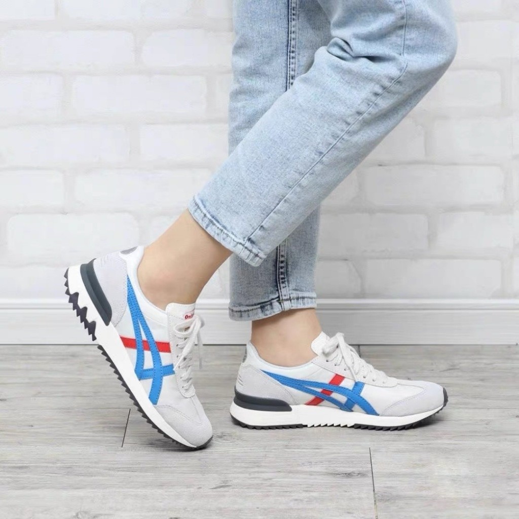 Onitsuka รองเท้าลําลองสําหรับบุรุษและสตรี CALIFORNIA 78 EX รองเท้าลําลองพื้นหนา