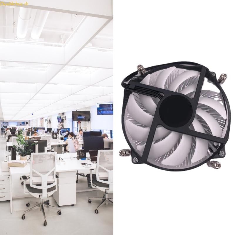 Doublebuy พัดลม CPU ที่เงียบสงบและมีประสิทธิภาพ CPU Cooler เคสบางเฉียบสําหรับ CPU 1155 1150