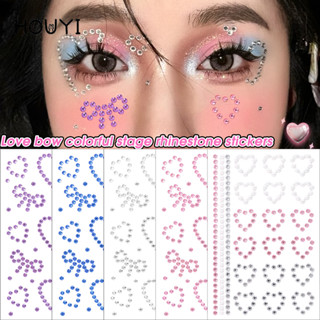 Sparkling Stage Water Diamond สติกเกอร์ -3D Star Heart อะคริ…