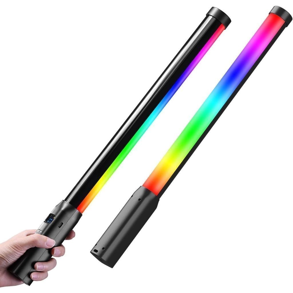 Ulanzi VL119 RGB Handheld Light Wand ไฟสตูดิโอแท่ง LED แบบRGB เปลี่ยนได้ 360สี พร้อมeffects ไฟ 20แบบ