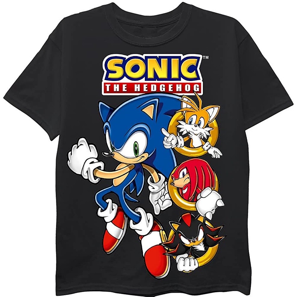 💥Sonic The Hedgehog Shirt - Featuring 💥Sonic, Tails - Men's T-Shirts S-5XL