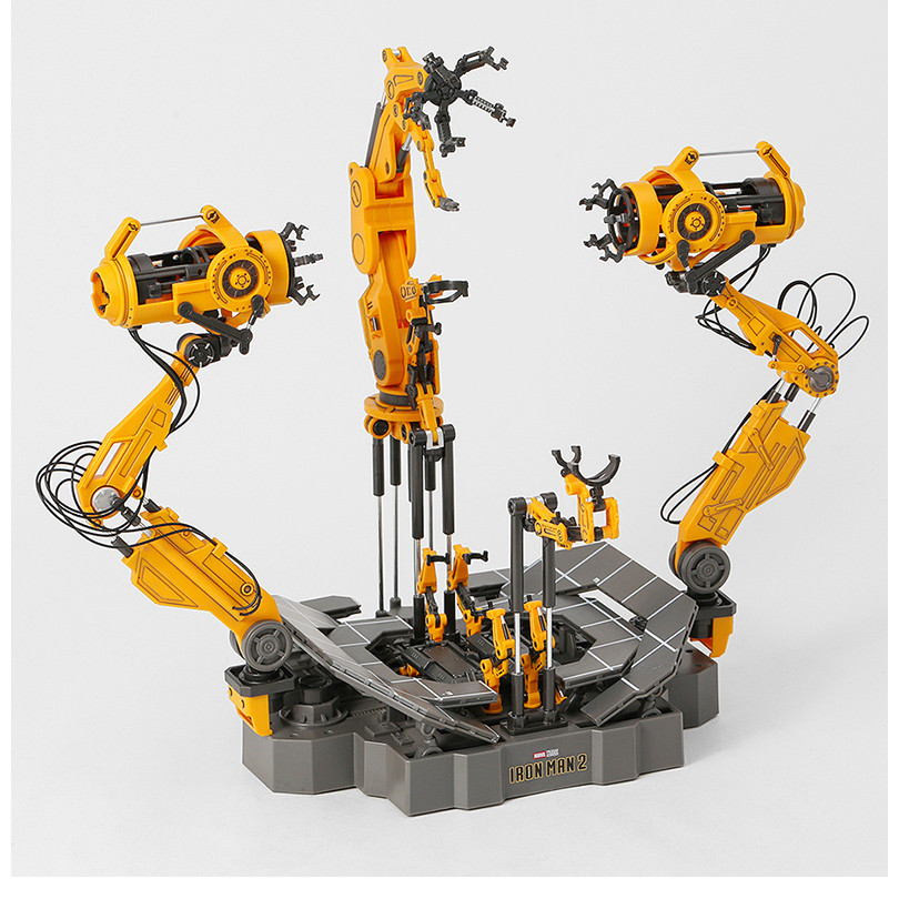 Zhongdong Iron Man MK4 เกราะถอดตาราง Luminous ตาราง Mecha Deluxe Edition รูปเครื่องประดับของเล่น - รูปที่ 2