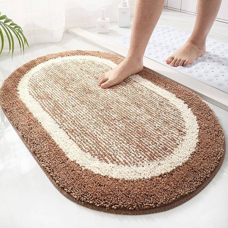Super Bathroom Absorbent Floor Mat Thickened Toilet Non-Slip Door Mat Bathroom Carpet Bathroom Entra
