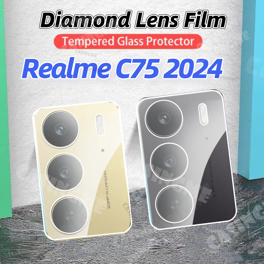 Realme C75 2024 กระจกนิรภัยโปร่งใส 3D กล้องเลนส์ Protector สําหรับ RealmeC71 Realme C75 C 75 4G 5G 2