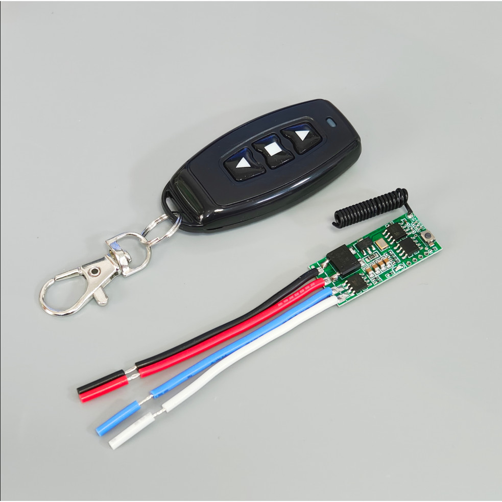 สวิตช์ควบคุมระยะไกลไร้สายขนาดเล็ก RF 433MHz DC 7V 12V 24V ตัวควบคุมมอเตอร์สำหรับการควบคุมเดินหน้า/ถอยหลัง ราคา ถูกที่สุด ดีลบีเคเค แกลเลอรีภาพที่ 6