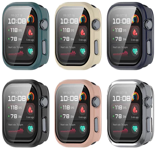 เคสกระจกนิรภัยสําหรับนาฬิกา Huawei D2 ตัวป้องกันหน้าจอแบบเต็มกรอบฝาครอบกันชน Huawei Watch D2 เคส