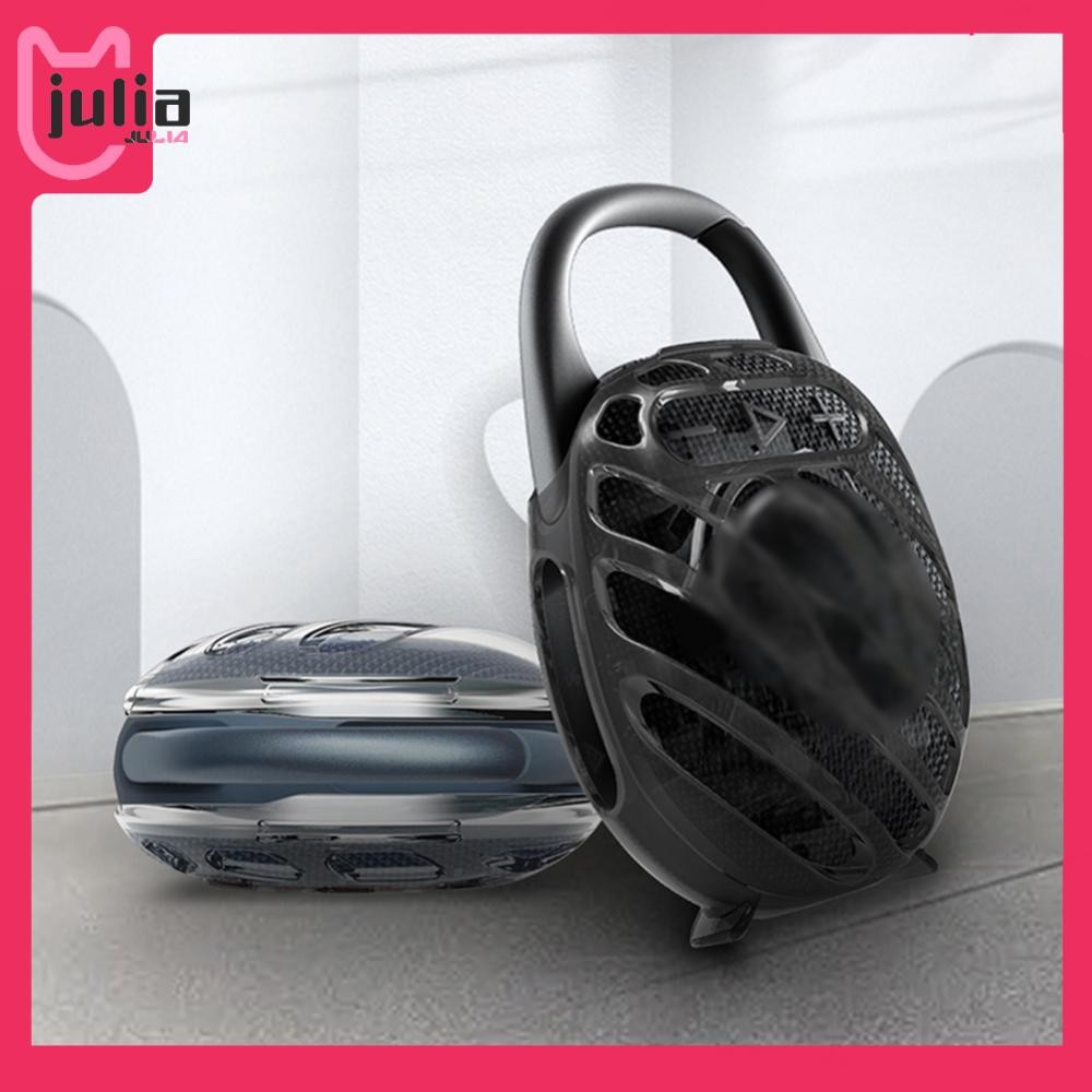 [Julia1.th] TPU Transparent Case Anti-Scratch Protective Case Sleeve for CLIP 5 Speaker