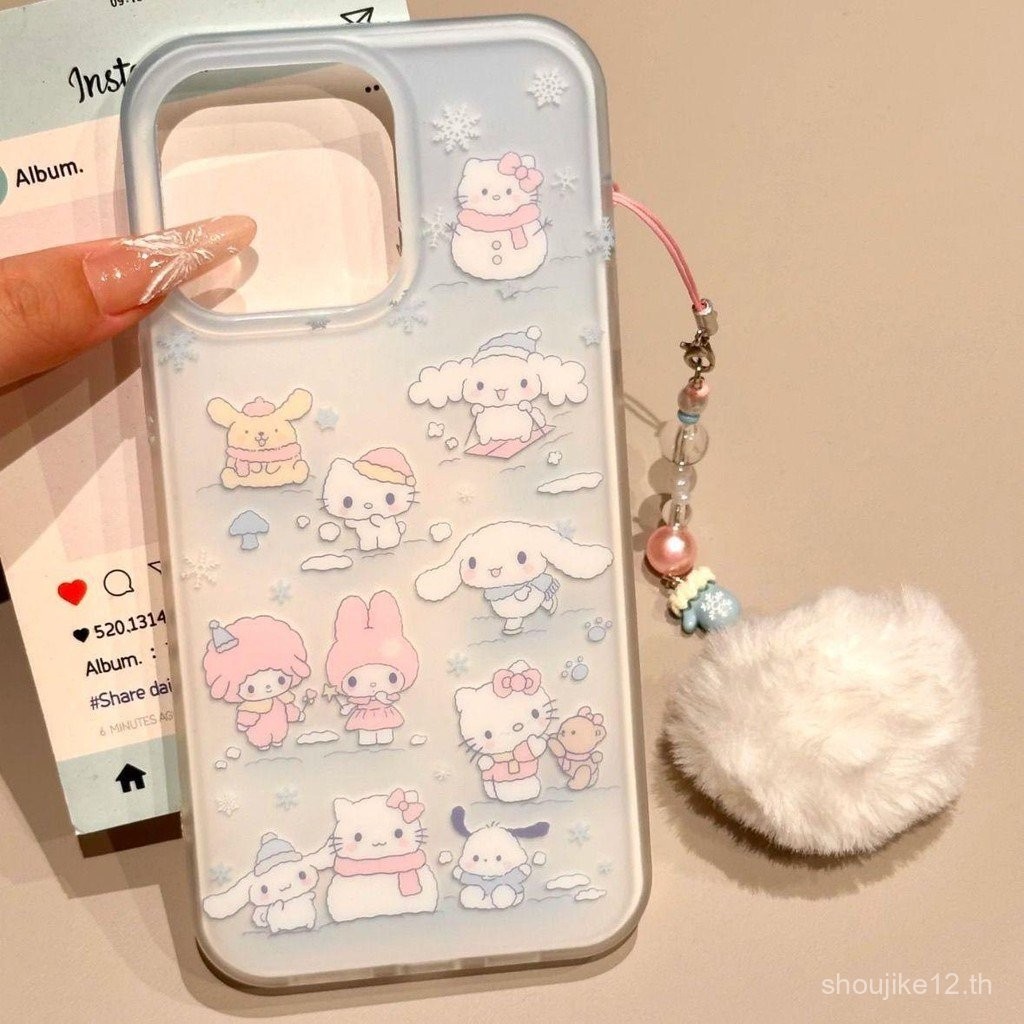 เคสโทรศัพท์ IMD Layer Sanrio สำหรับ Samsung A31A34A52A05A55A15A14A03A24A11A05sA30A20A32A23A10sM01SA7
