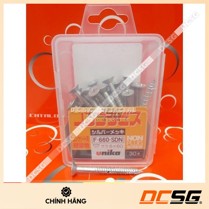 สกรูยึดผนังและคอนกรีต Unika รหัส F | ร้านค้า DCSG