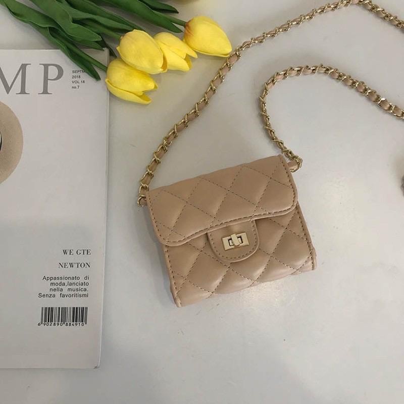 【พร้อมส่ง】กระเป๋าสตางค์ กระเป๋าถือ สะพายข้าง หนัง PU สไตล์เกาหลี