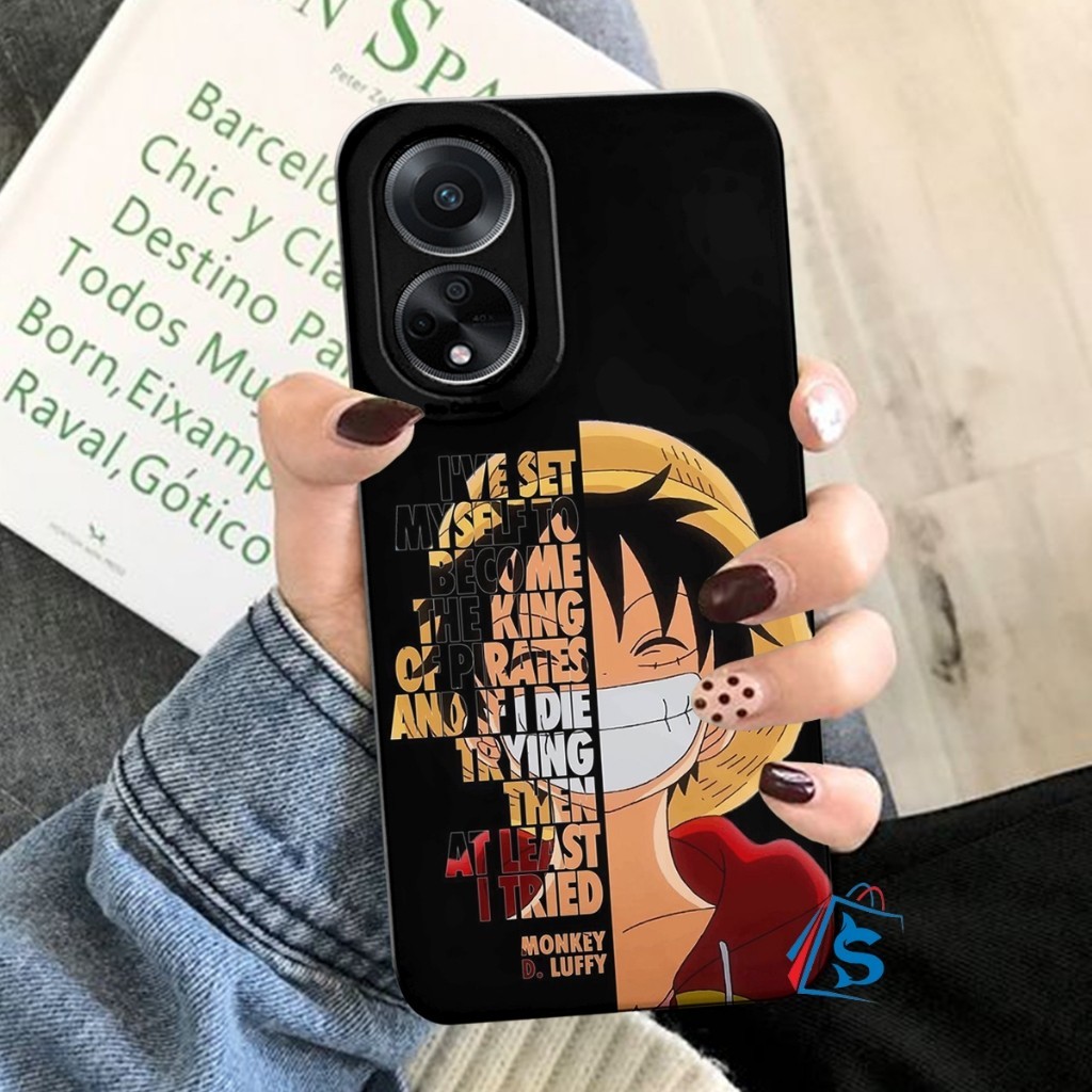 Softcase OPPO A18 A38 A17 A17K A58 4G/A58 5G A78 4G/A78 5G A79 5G A98 A16K A16E One Piece Anime Moti