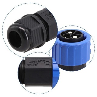 【good quality】M23 IP67 ชายหญิง 2+1 Plus 5 ขั้วต่อแบตเตอรี่, เครื่องชาร์จรถจักรยานยนต์-ซ็อกเก็ต
