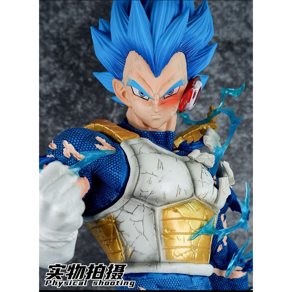 [ในสต็อก] [45ซม.] ฟิกเกอร์ขนาดใหญ่ Dragon Ball GK LX Super Saiyan Vegeta รูปปั้นมังกรสี่หัวสำหรับแสดง ราคา ถูกที่สุด ดีลบีเคเค แกลเลอรีภาพที่ 5