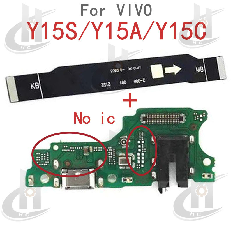 ใหม่สําหรับ VIVO Y15S / Y15A / Y15C Charger USB Connector Dock ชาร์จพอร์ตแจ็คบอร์ด Flex หลักเมนบอร์ดการเชื่อมต่อ Flex เปลี่ยนชิ้นส่วน ราคา ถูกที่สุด ดีลบีเคเค แกลเลอรีภาพที่ 6