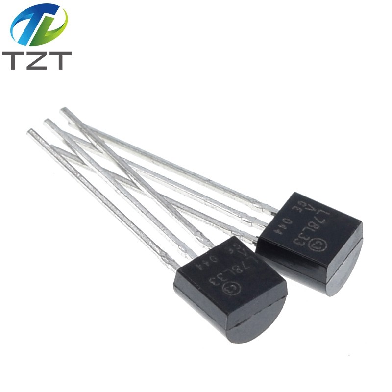 10PCS โมดูลปรับแรงดันไฟฟ้า L78L33ACZ 78L33 L78L33 L78L33A 3.3V