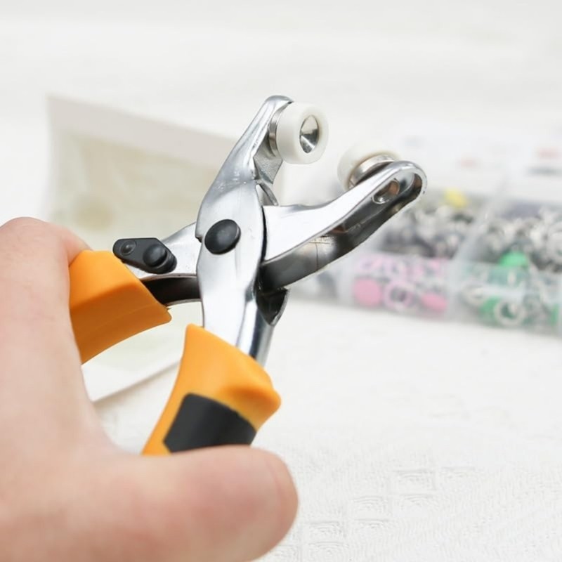 EV 200set Snaps Fasteners พร้อมคีมสําหรับปุ่มการใช้งานหลายตัว