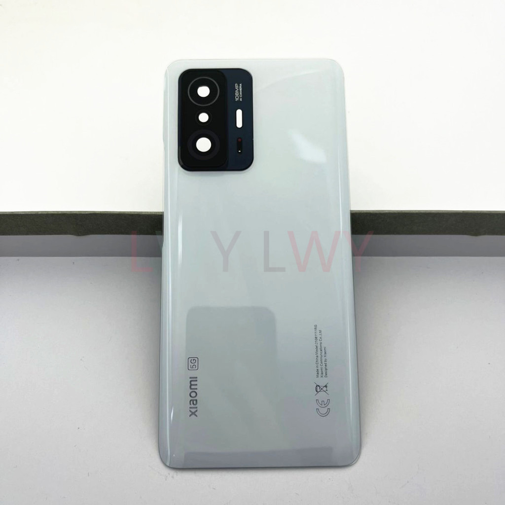 สําหรับ Mi 11T 5G ฝาหลังแบตเตอรี่สําหรับXiaomi 11T Proประตูด้านหลังฝาครอบเลนส์กล้องเปลี่ยน ราคา ถูกที่สุด ดีลบีเคเค แกลเลอรีภาพที่ 6