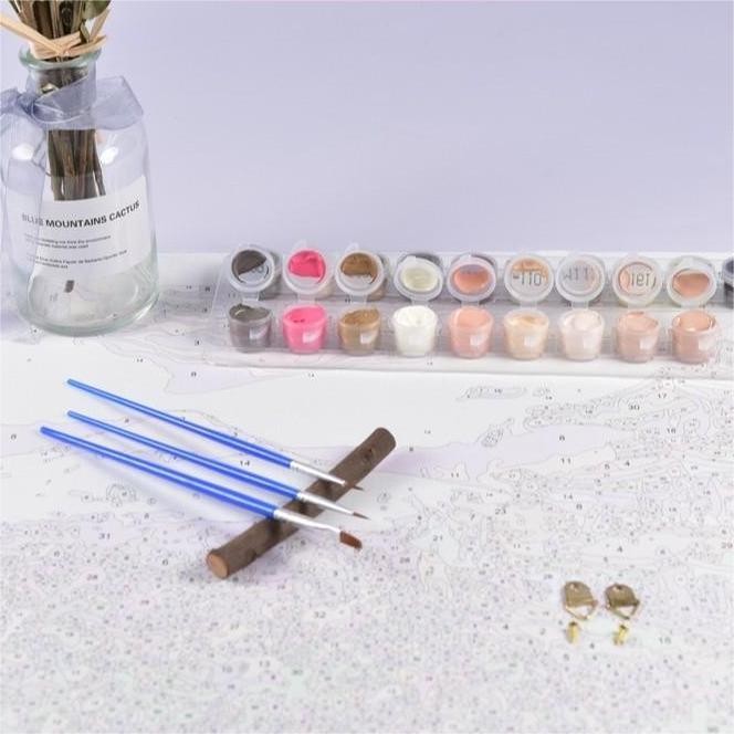 PLPrincess Series 5D DIY ภาพวาดเพชร/ภาพสีน้ํามันดิจิตอลคริสตัลปักครอสติสเพชรโมเสคชุดเย็บปักถักร้อย Rhinestone ตกแต่งบ้าน - รูปที่ 5