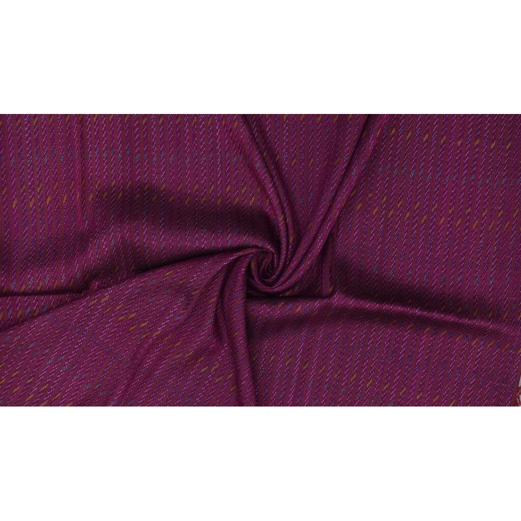 ซิ่น ผ้าไหมมัดหมี่ 3ตะกอ ขนาด 1x2เมตร พื้นสีชมพู ลายโฮล รหัส R2Q-ME-066-122067098