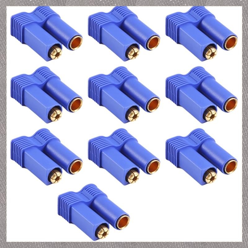 [MLO] 5 คู่ EC5 Banana Plug Connector หญิง + ชายสําหรับ RC ESC LIPO แบตเตอรี่/มอเตอร์