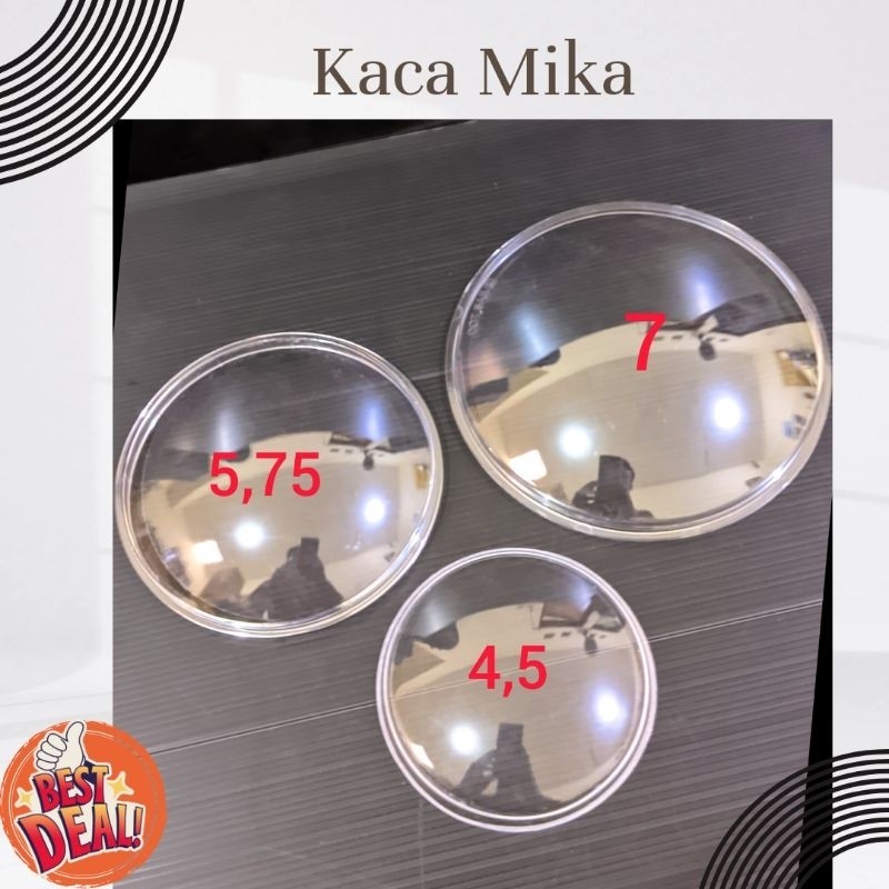 LED REFLECTTOR GLASS CB C70 4.5 5.75 7 ในแก้วท้องเรือ Mica CB C70 Tiger Vixion Ninja