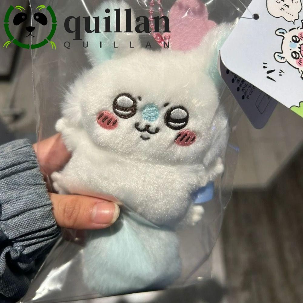 QUILLAN อะนิเมะ Chikawa พวงกุญแจ,กระเป๋าจี้การ์ตูน Chikawa Plushies จี้,แฟชั่นของเล่น Kawaii Soft Mo