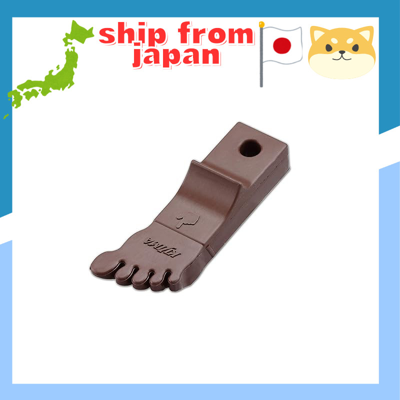 Kijima Motorcycle Side Stand Rubber (Foot Shape) - Available in Brown, Black, and Red for Super Cub 