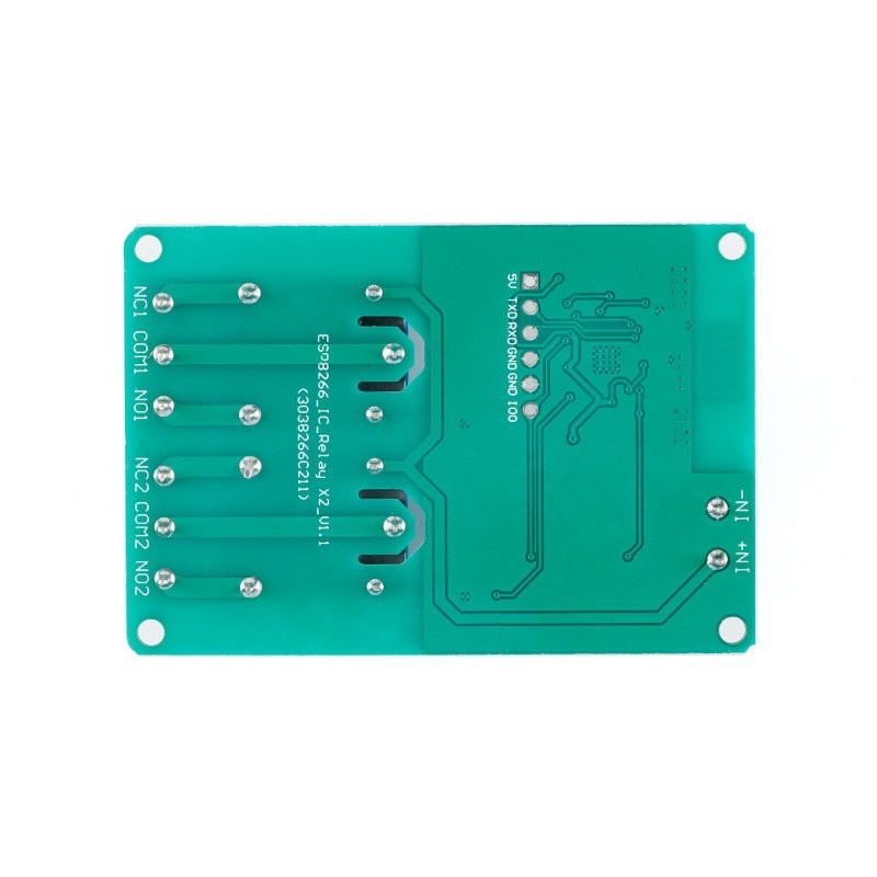 โมดูลรีเลย์ WiFi แบบสองทาง 5V ESP8266 สวิตช์ควบคุมระยะไกลสำหรับบ้านอัจฉริยะ IoT ผ่านแอพมือถือ