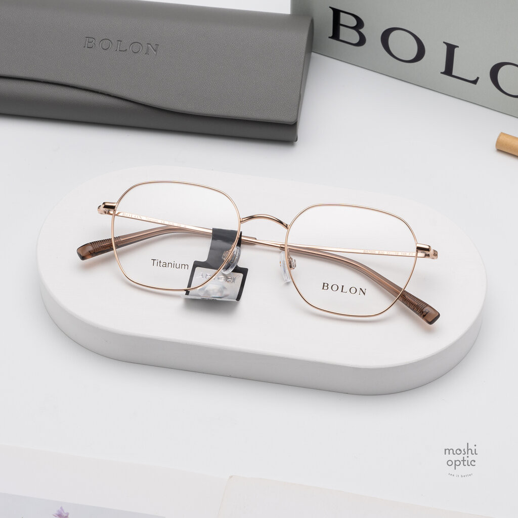 แว่นสายตา BOLON รุ่น Lucerne BA7005 B30 Rose Gold