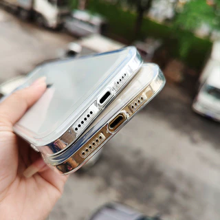 ใช้ได้ iPhone 11 13 12 14 15 Pro MAX 14 15 7 8 Plus XR XSMAX SE2020 เคสโทรศัพท์ซิลิโคนกันกระแทกโปร่งใสคุณภาพสูง