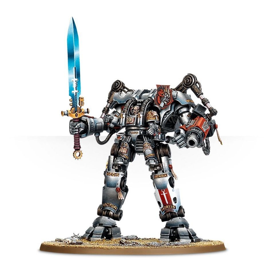 Km08 Nemesis Dreadknight Plate Model Resin Miniatures