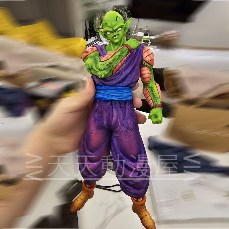 จัดส่งฟรีดราก้อนบอลรุ่น CPR สตูดิโอ BAK ปีศาจใหญ่ Piccolo รูปแบบเยาวชนยืนหันหัวอะนิเมะตุ๊กตารอบกล่องของขวัญ
