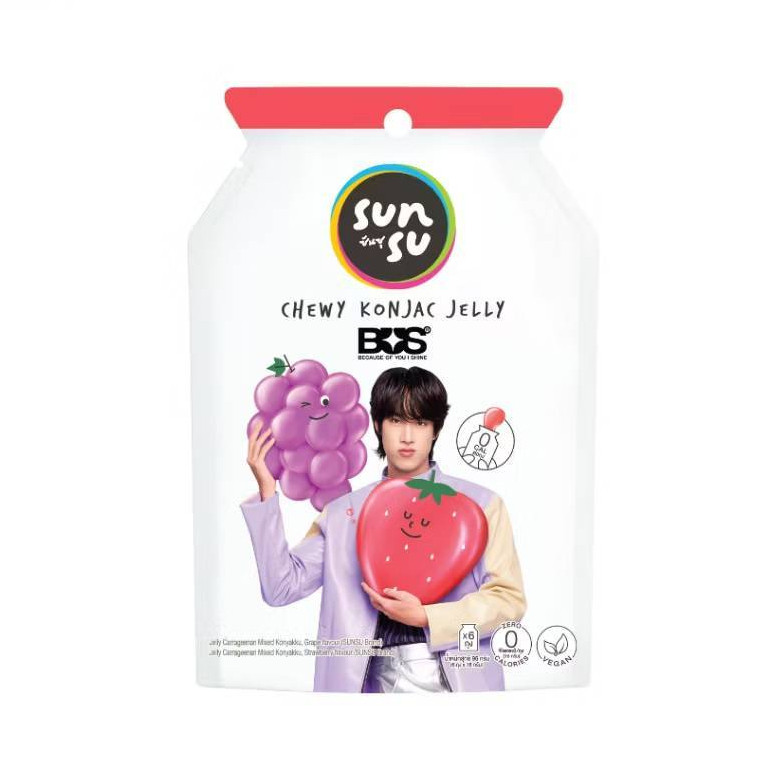 สินค้าพร้อมส่ง???? SUNSU X BUS ซันซุ เยลลี่ซันซุ เยลลี่ผสมบุก ( 1 ซอง ...