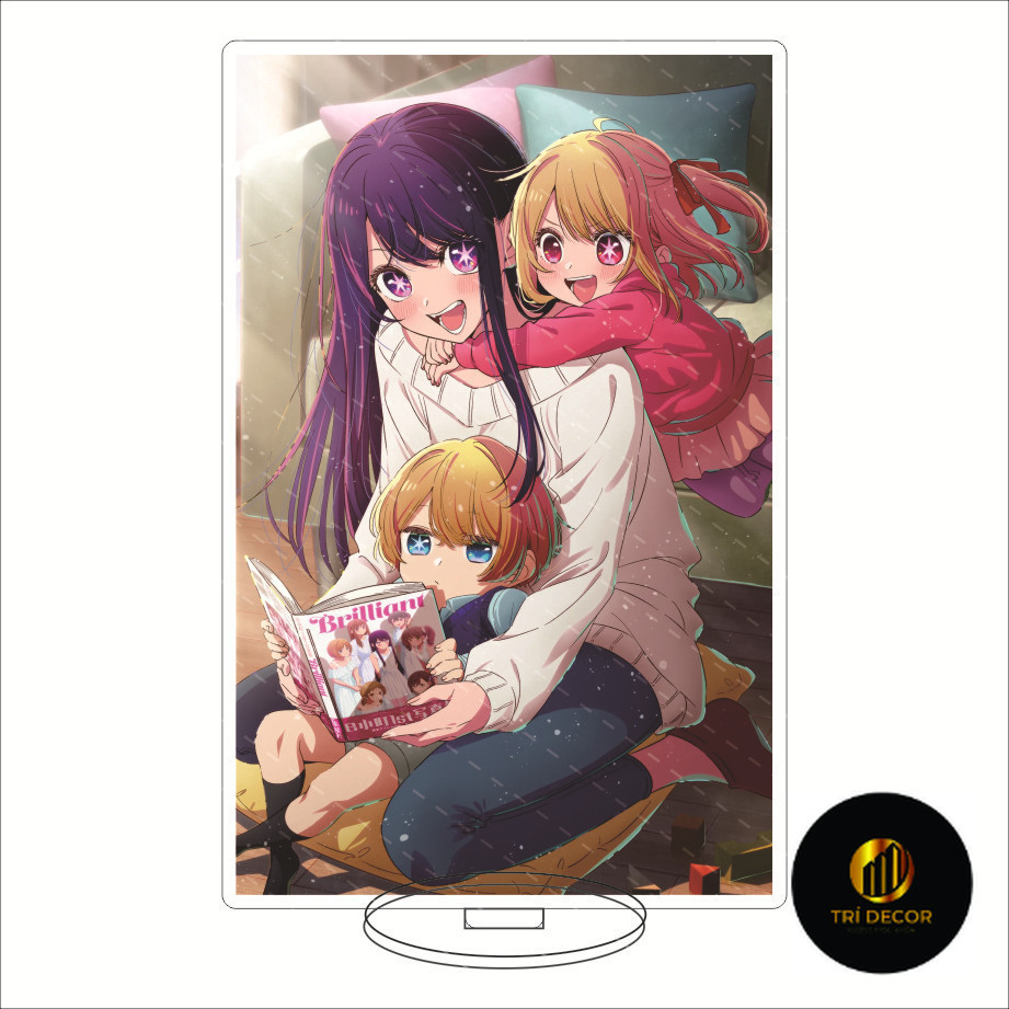 พวงกุญแจ, อะนิเมะ Standee รุ่น Oshi No Ko Gorou Akuamarin Hoshino Ai Rubii Sarina โต๊ะเรียนตกแต่ง