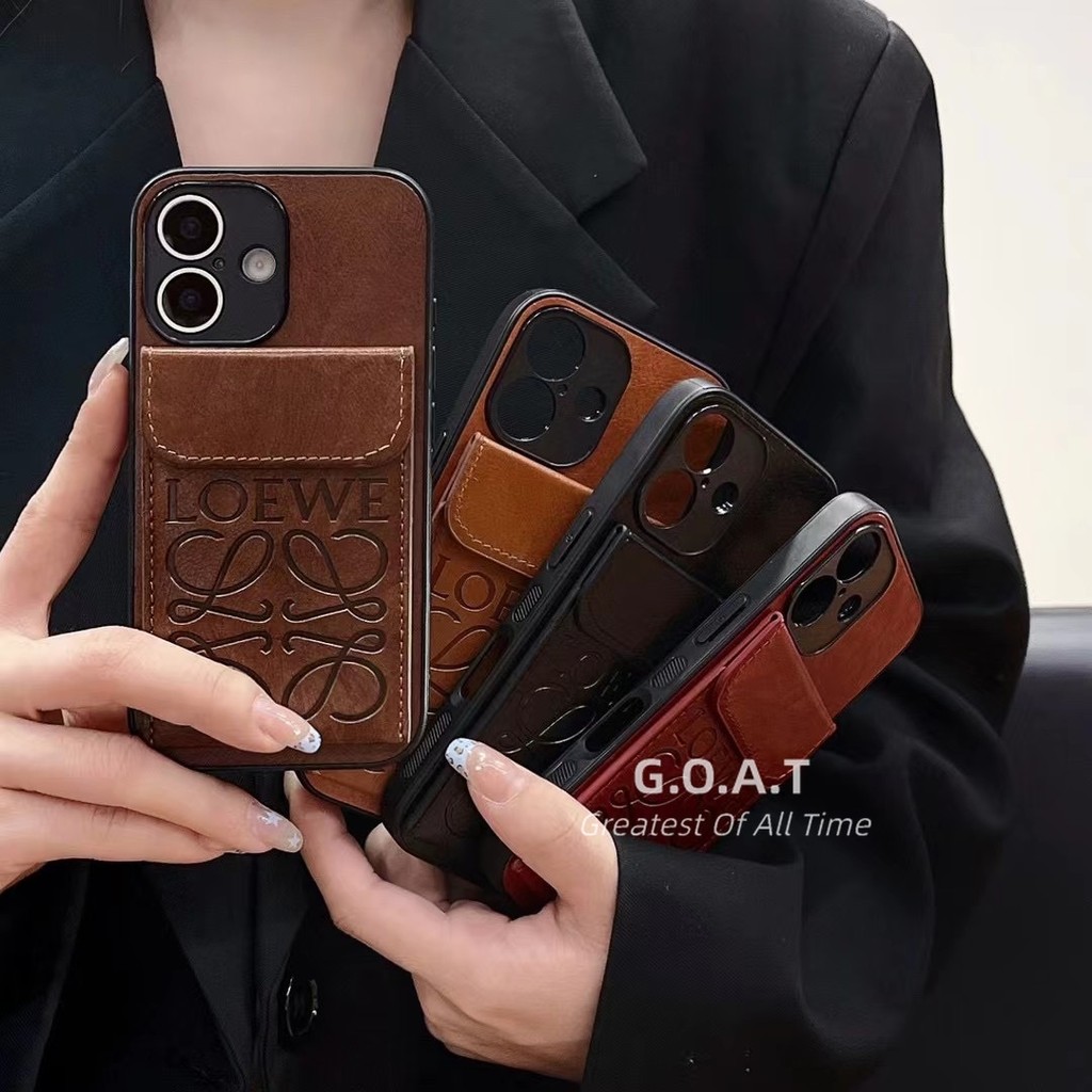 Goatปลอกรถที่ทันสมัยและมินิมอลเข้ากันได้สําหรับiphone 17 pro max iphone 17 16 15 14 13 12 11 Pro max iPhone xs max xr 8 7 plus iPhone 15 16 plusกรณีป้องกันAnti-Dropปกหลังกรณี