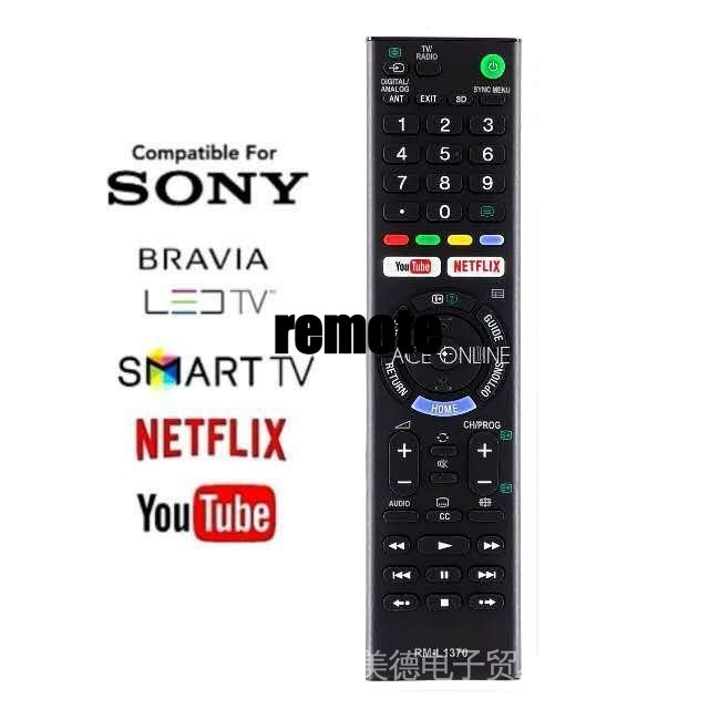อุปกรณ์ Sony รีโมทคอนโทรลสมาร์ททีวี LCD rm-1370 สําหรับ rmt-tx300p rmt-tx300e rmt-tx300b rmt-tx300