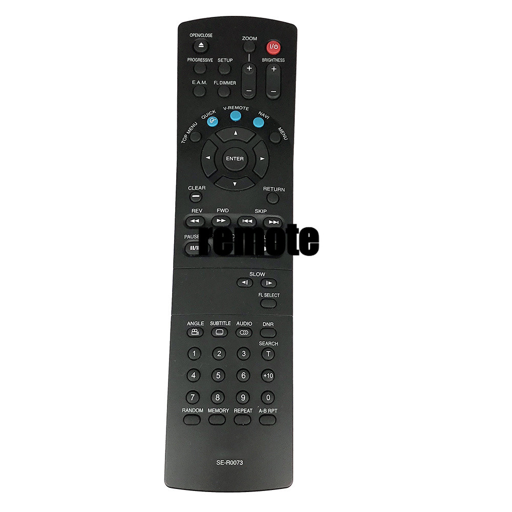 90% ใหม่สําหรับ Toshiba SE-R0073 SER0073 เครื่องเล่น DVD รีโมทคอนโทรล SD3800 SD3800C SD3800U SDK710 