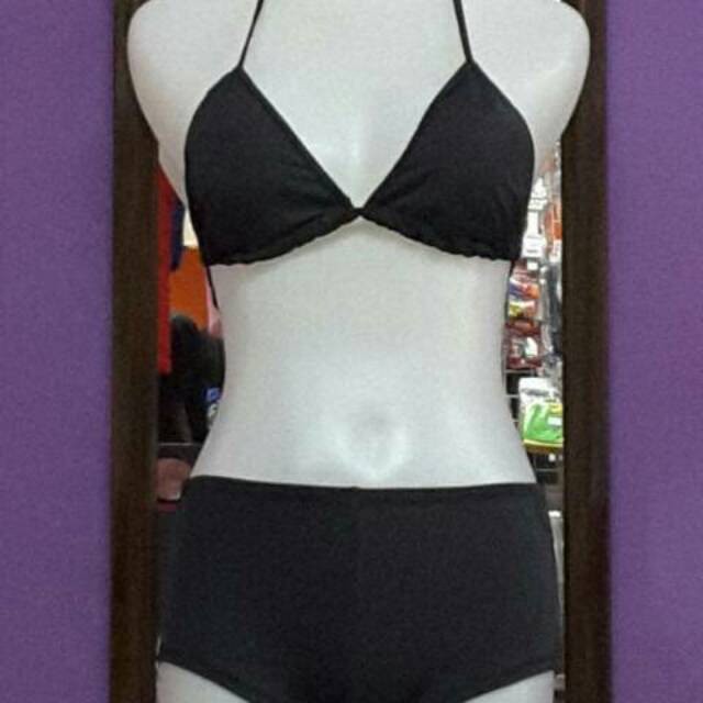 Youni777 - Bikini Bi03 บราฟองน้ําถอดได้ กางเกงบ็อกเซอร์ธรรมดา
