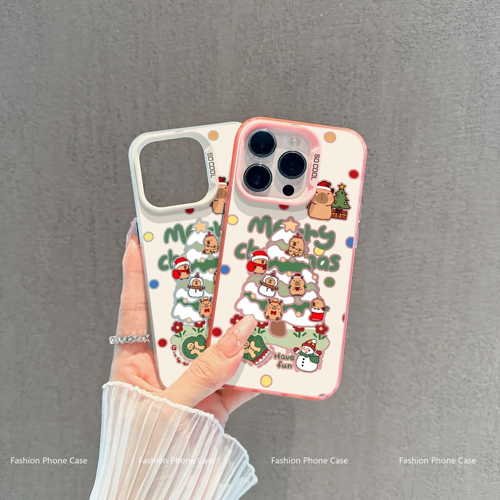 เข้ากันได้กับ ไอโฟน16 ไอโฟน 15 Pro Max iPhone 13  ไอโฟน11 X XS XR 7p8p เคสโทรศัพท์เคสนุ่มน่ารัก XPMS