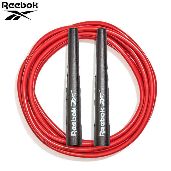 เชือกกระโดด jump rope Reebok Reebok กระโดดเชือกฟิตเนสลดน้ําหนักการออกกําลังกายการเผาผลาญไขมันเด็กนัก