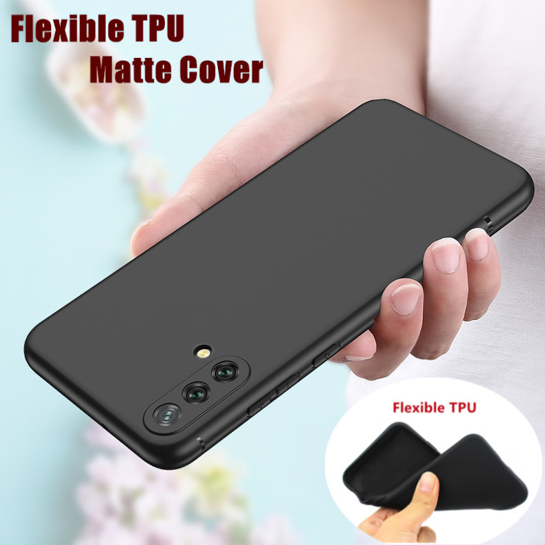 สําหรับ OnePlus Nord CE 5G EB2101 EB2103 Slim Soft Micro-frosted Matte เคสซิลิโคนป้องกันลายนิ้วมือฝา