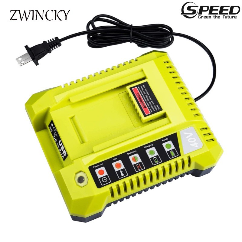 ✿Op401 แบตเตอรี่ลิเธียมไอออนสําหรับ Ryobi 40V Li-ion แบตเตอรี่ OP4050A OP4015 OP4026 OP4030 OP404040